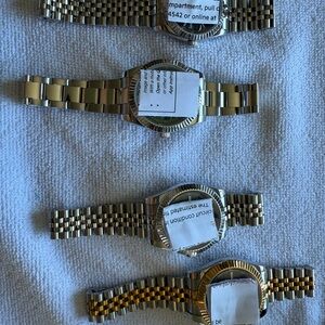 Gold and Silver Two-Tone Watch